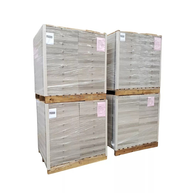 Factory Manufacture Cutting Double Grey Paper Board Display Stand DVD Cardboard