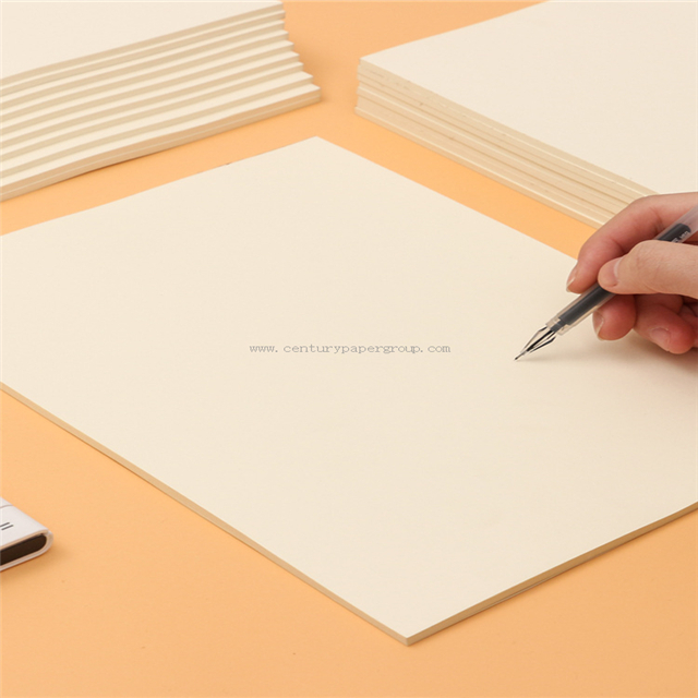 Uncoated/Bond /Woodfree Cream White Offset Paper- Cream/Ivory Color