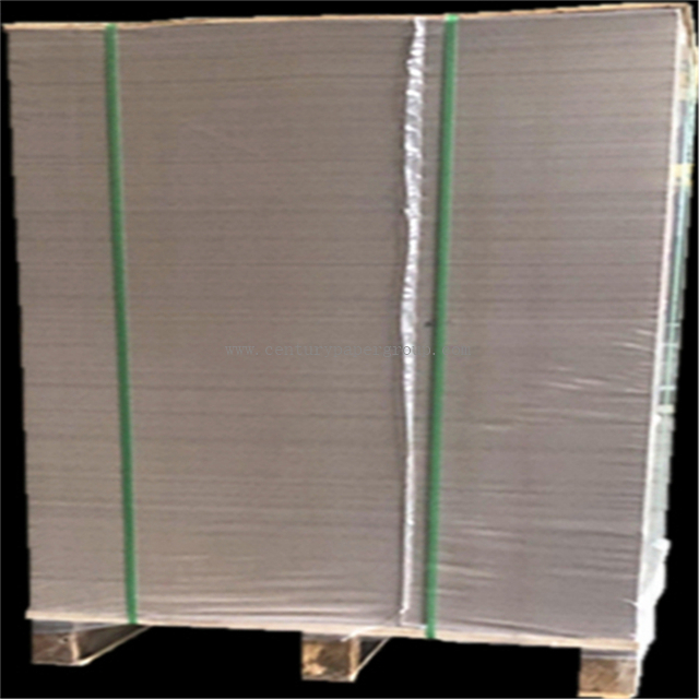 2mm High Rigidity Grey Chipboard Paper Grey Board Thick Paper Board Grey Supply