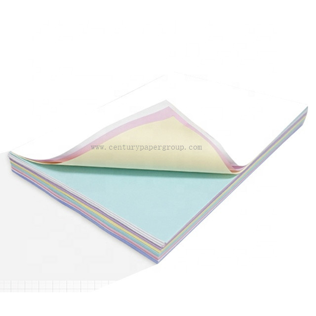 5 ply rolls multi-part Carbonless Paper for parking tickets