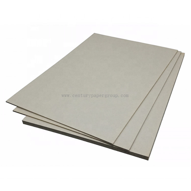 Grey Chipboard 1200g 1250g Grey Board Paper Type Specialty Grey Board Paper for Packaging Box
