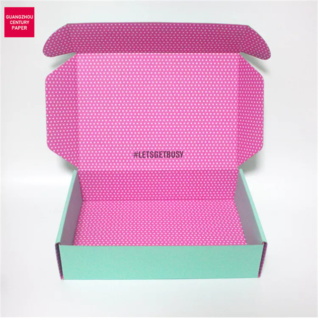 Die Cut Corrugated Cardboard for Packaging Mail Box