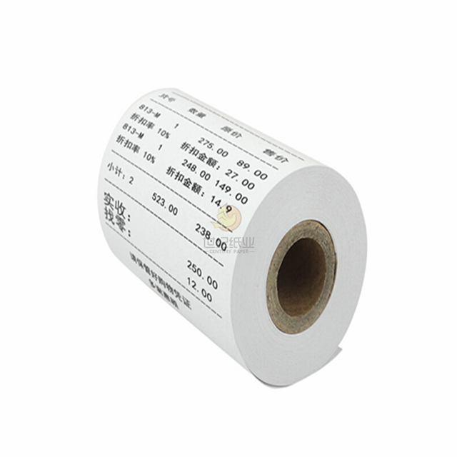 45gsm Rolls Eco Friendly Thermal Paper for Cashier