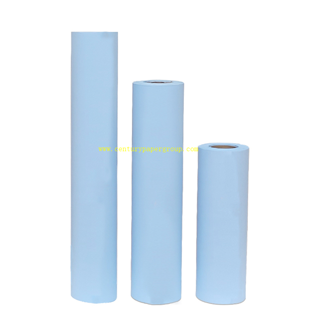 80G CAD Plotter Blue Paper Blueprint Paper Roll