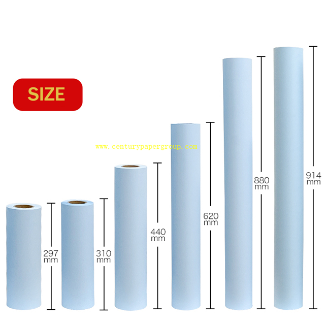 80gsm CAD Plotter Paper Rolls