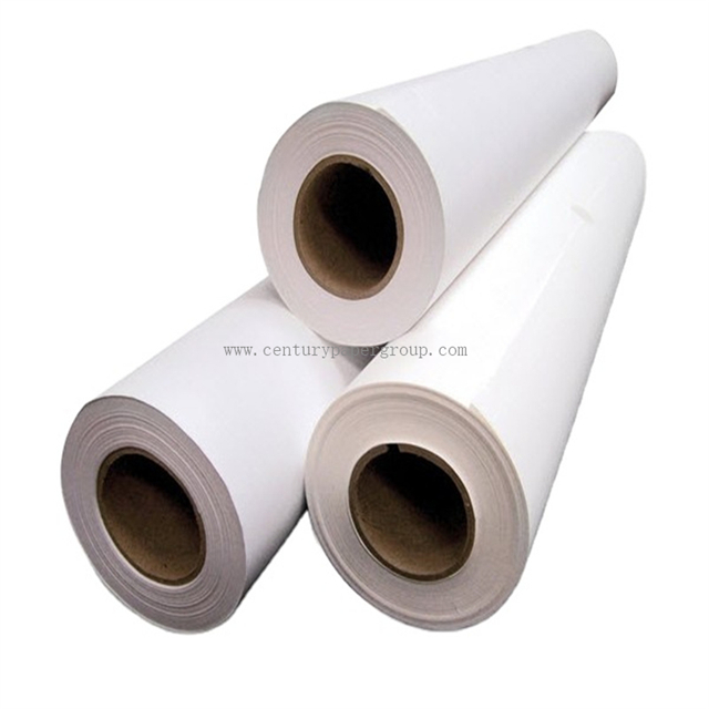 Printable Self Adhesive Vinyl Roll Film Glossy for Advertising White Printing Sticker