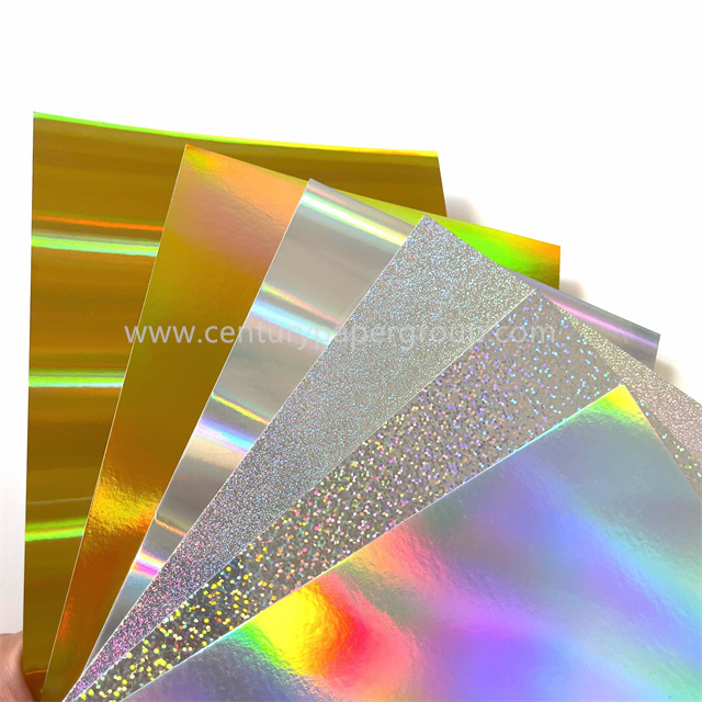 Gold & Silver Cardboard Art Paper Base Paper Metallic Gold Silver Paper Board