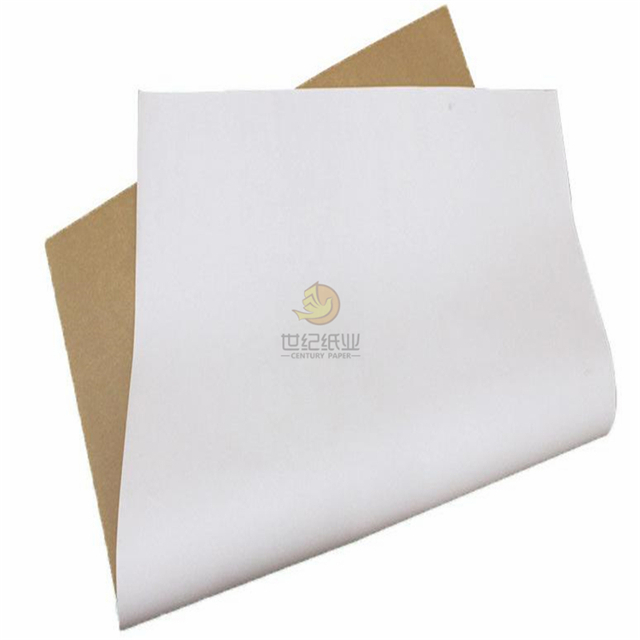 White Top Coated Kraft Test Liner Board Paper