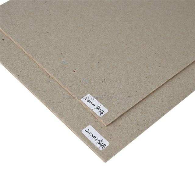 High Quality Economic Paper Carton Grey Board Sheets Double Grey Paperboard Gray Back Board