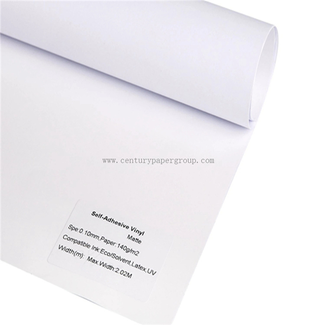 Eco-Printable Wholesale Permanent Glue Vinyl Stickers Custom Adhesive Wrap Self Adhesive Vinyl for Poster