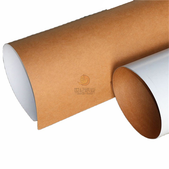 350g Kraft Back Paperboard for Box Packaging / Mobile Phone Case Packing Box