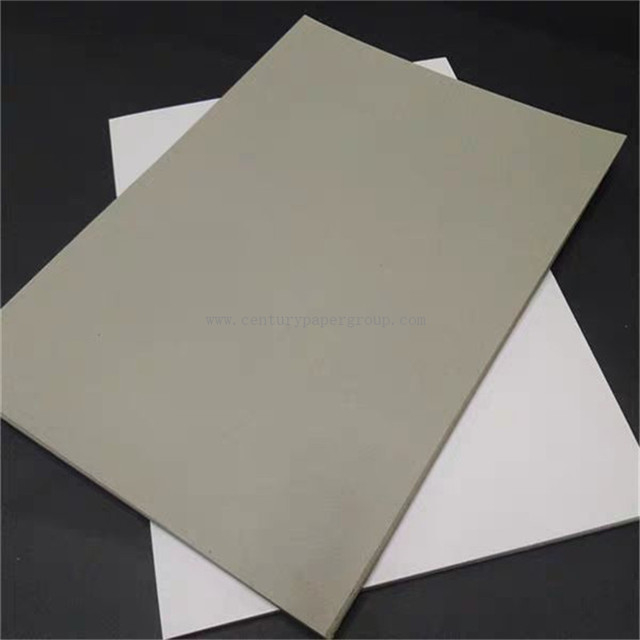 Duplex Board White with Gray Back 250--500GSM