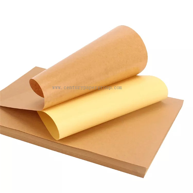 High Quality Semi Gloss Paper Back Slit Self Adhesive Paper