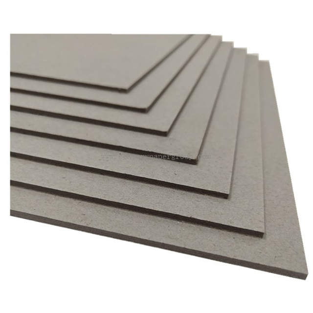 1mm 1.5mm mixed pulp laminated grey board/grey cardboard/grey chip