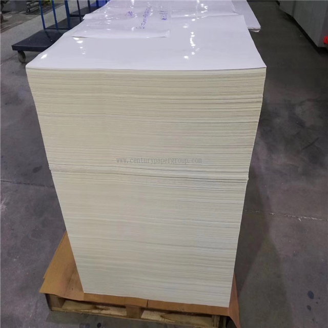 Self Adhesive Sheet Paper Semi Gloss Sticker Paper Manufacturer