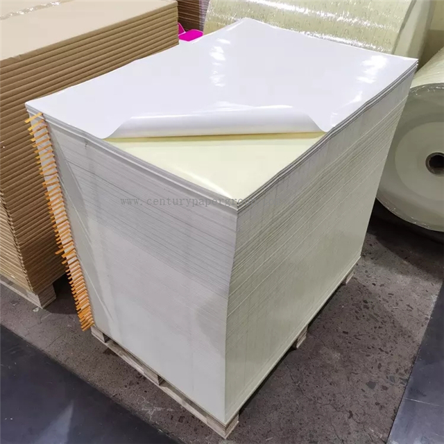 High Quality Woodfree Self Adhesive Paper in Sheet