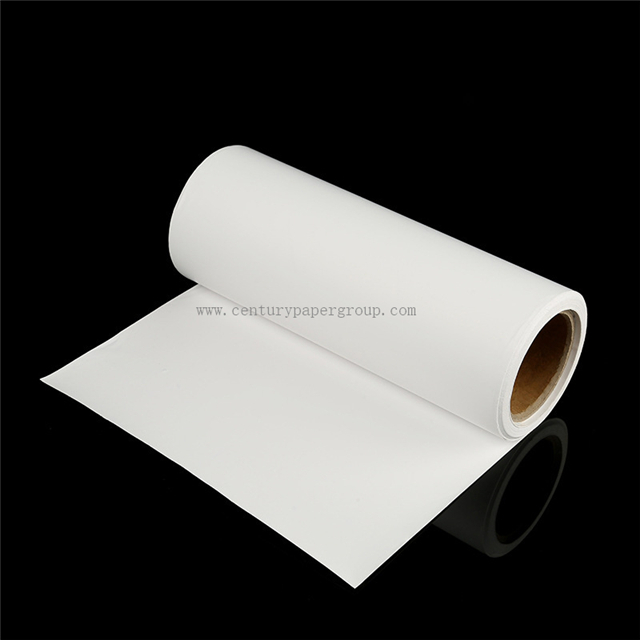 Top Coated Custom Size Self Adhesive Sticker Paper Semi Glossy Label Direct Thermal Label Jumbo Roll